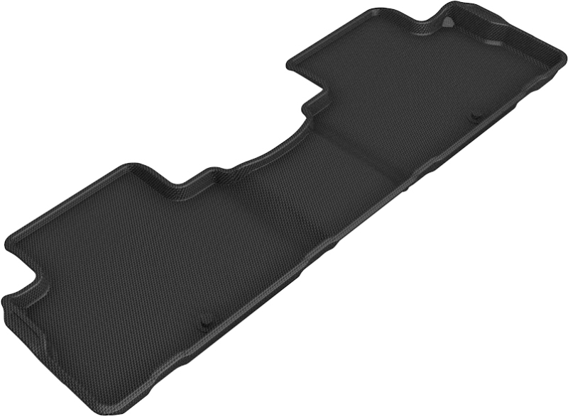 Hyundai Palisade Floor Mat - Rear - 3D MAXpider - Kagu Series - Black - `20-`27